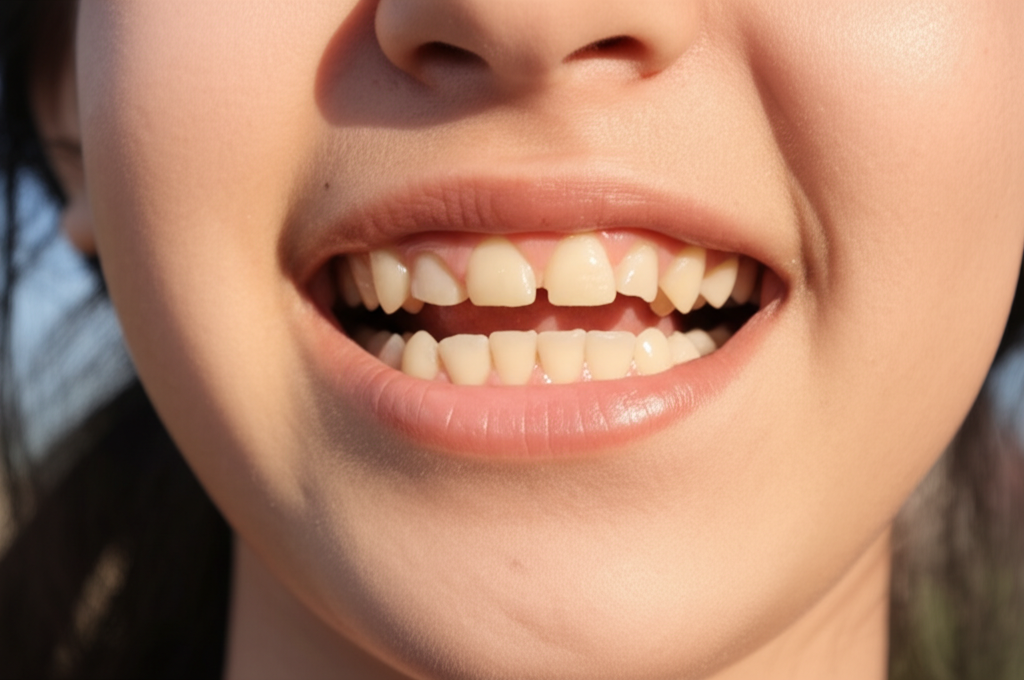 Before braces treatment